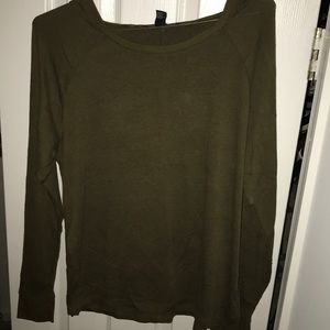 Green Hooded Sweater Forever 21
